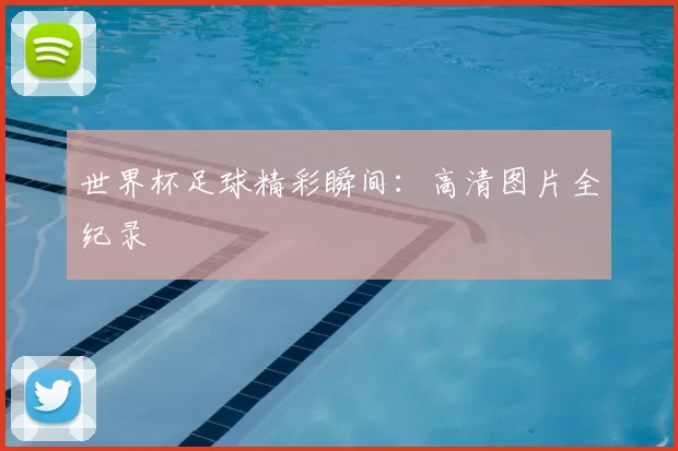 世界杯足球精彩瞬间：高清图片全纪录