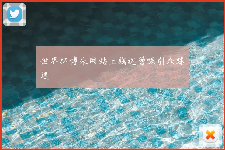 世界杯博采网站上线运营吸引众球迷