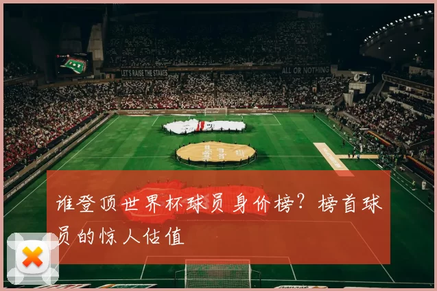 谁登顶世界杯球员身价榜？榜首球员的惊人估值