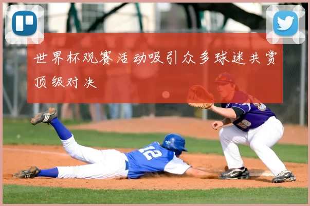 世界杯观赛活动吸引众多球迷共赏顶级对决